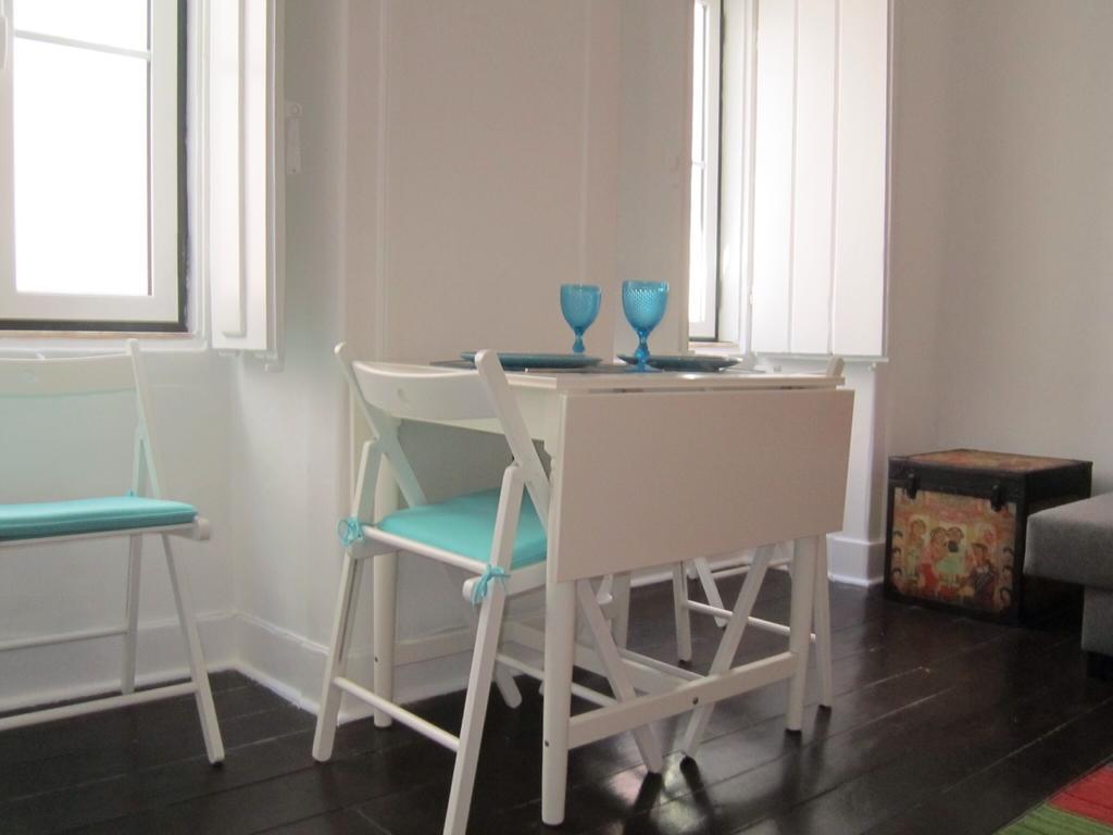 Shabby Chic Bairro Alto Lejlighed Lisboa Værelse billede